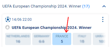 1xbet predicrions at euro 2024