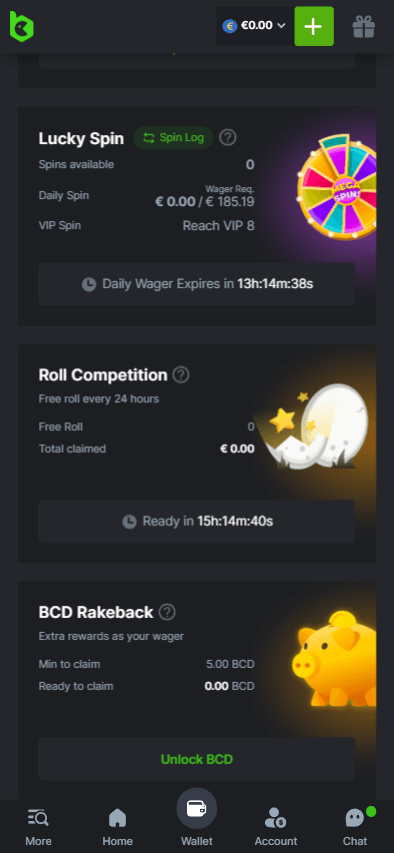 BC.Game bonus page