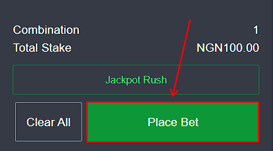place bet at jackpot sportybet