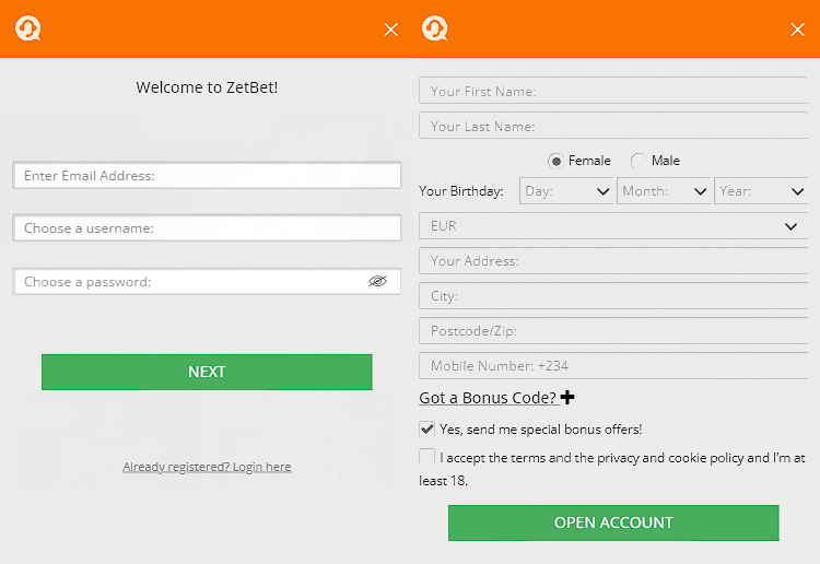 Registration