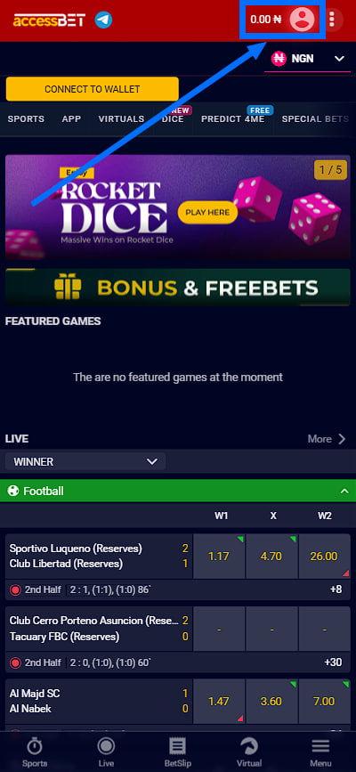 Connect to wallet