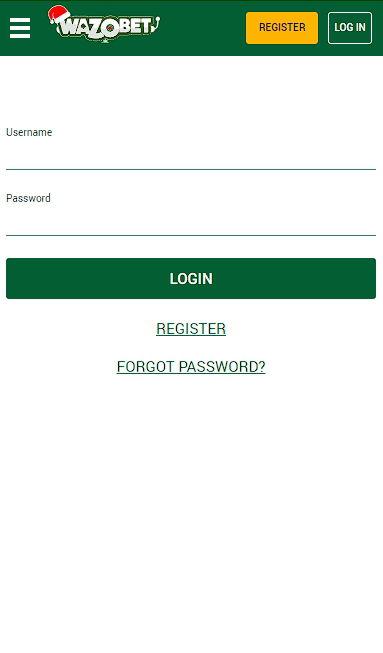 wazobet login