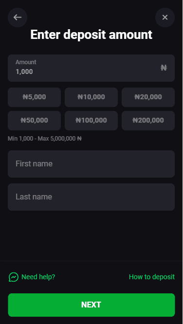 Deposit with Bank Transfer by Flutterwave
