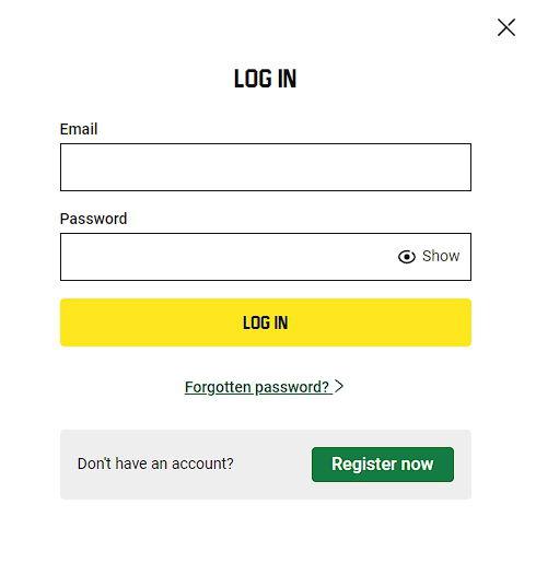 unibet account