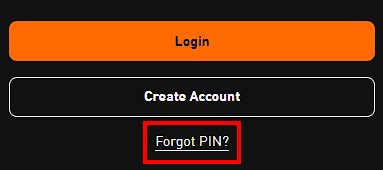 PIN reset