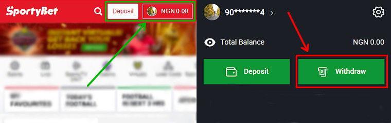 Sportybet withdrawal methods
