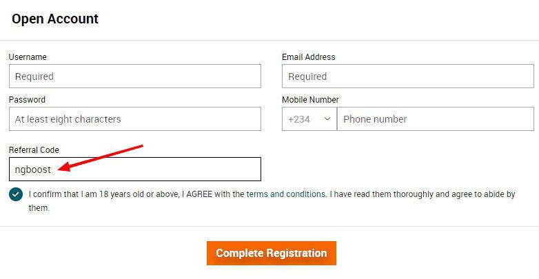 Promo code for betBonanza in Nigeria