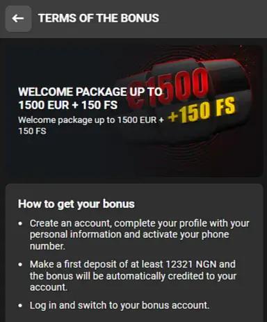 888Starz casino welcome package 