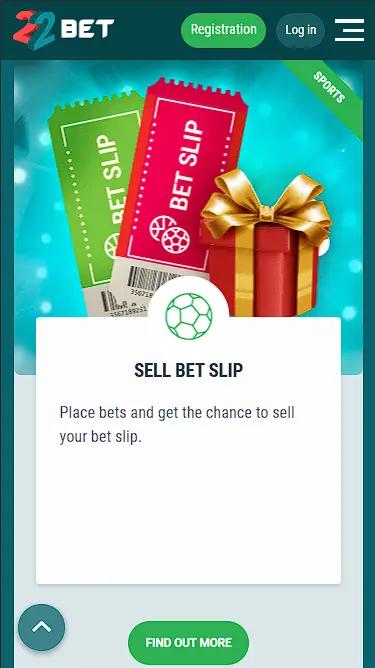 How to use 22bet cashout?