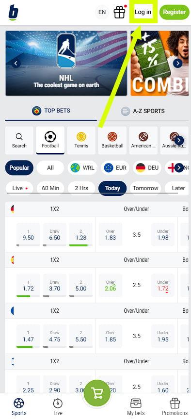 What is on offer at Bet-at-Home