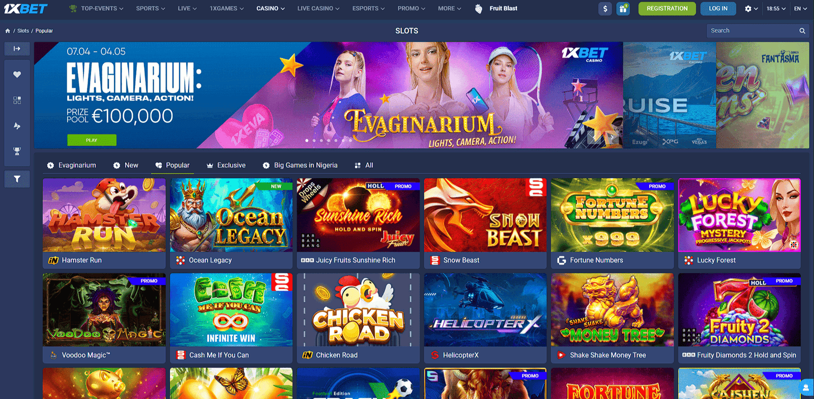 1xbet casino