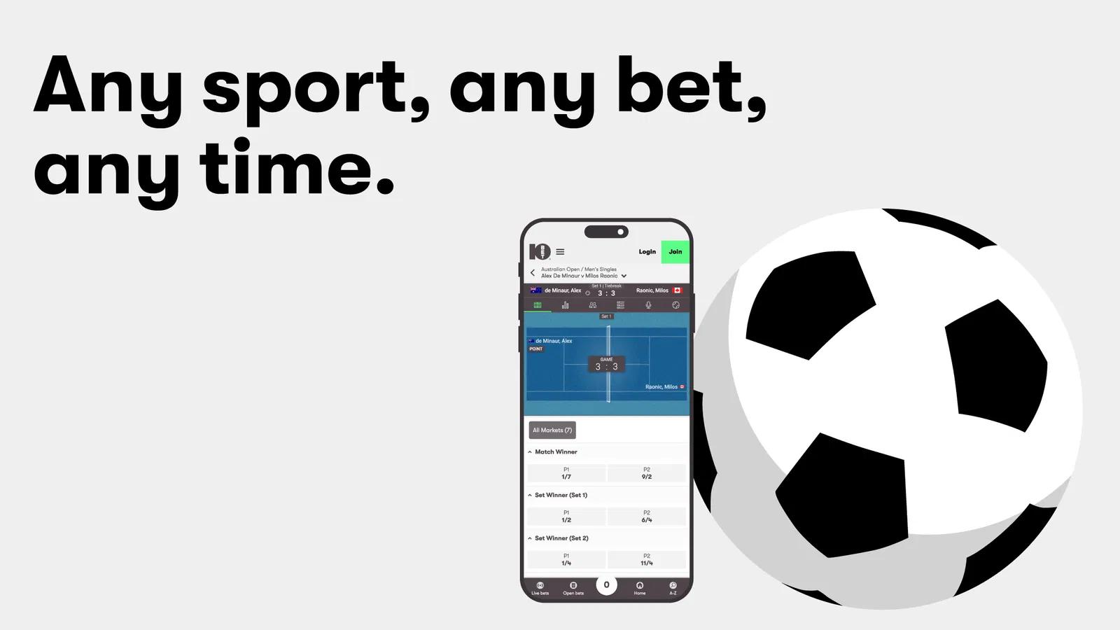 Does 10bet have an app